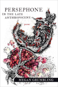 Persephone in the Late Anthropocene by Megan Grumbling book cover featuring fresh and rotting persimmon pieces
