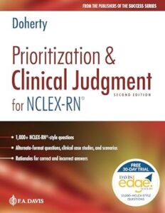 Link to book Prioritization & Clinical Judgement for N.C.L.E.X - R.N.
