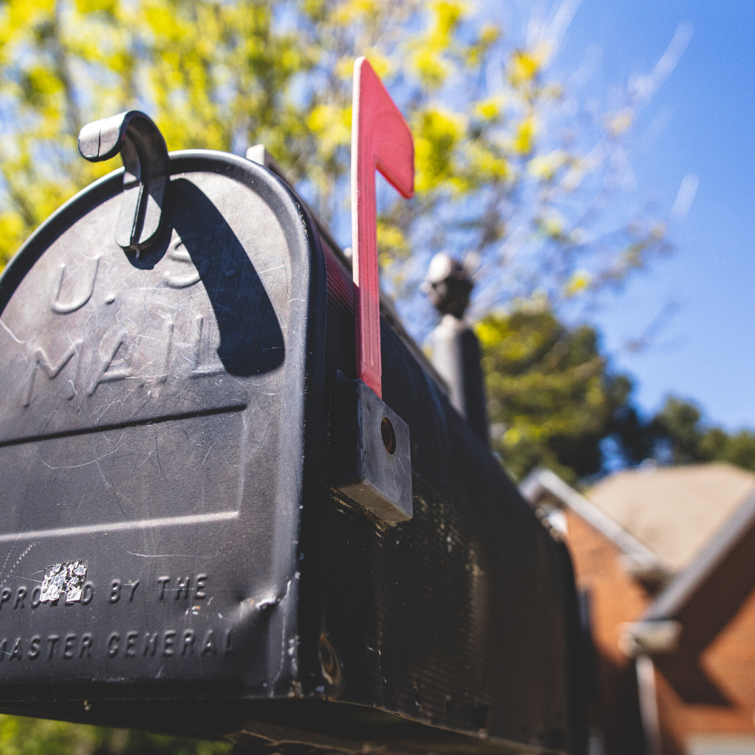 Mail delivery now available!