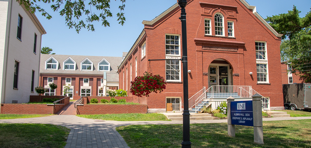 Portland Campus Library exterior view