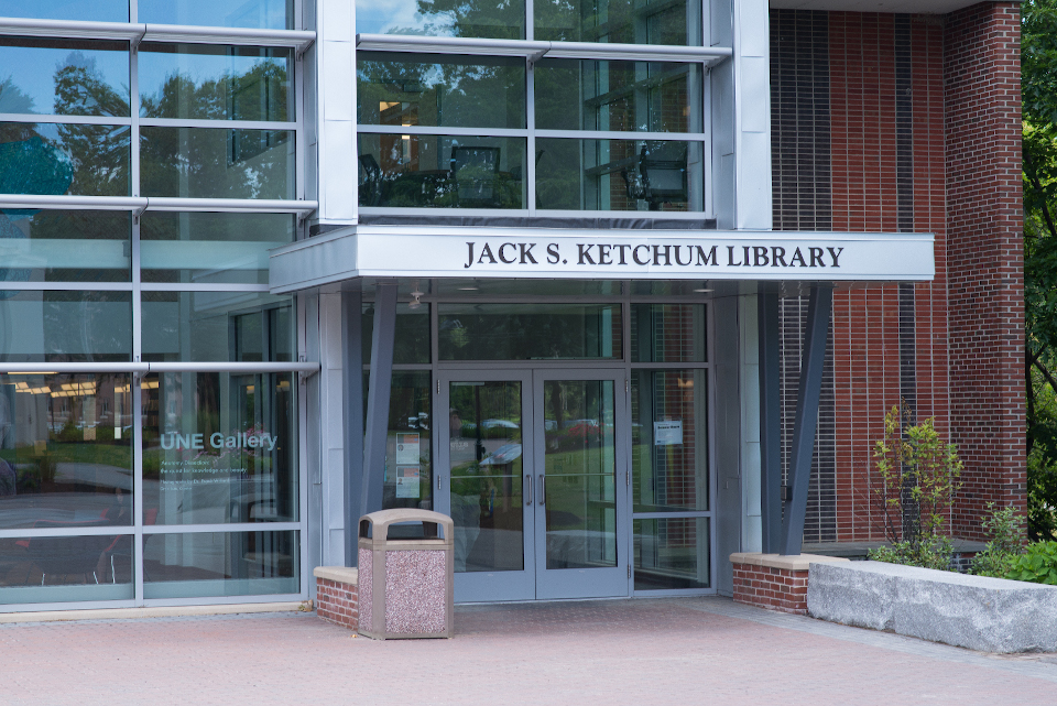 Ketchum Library entrance