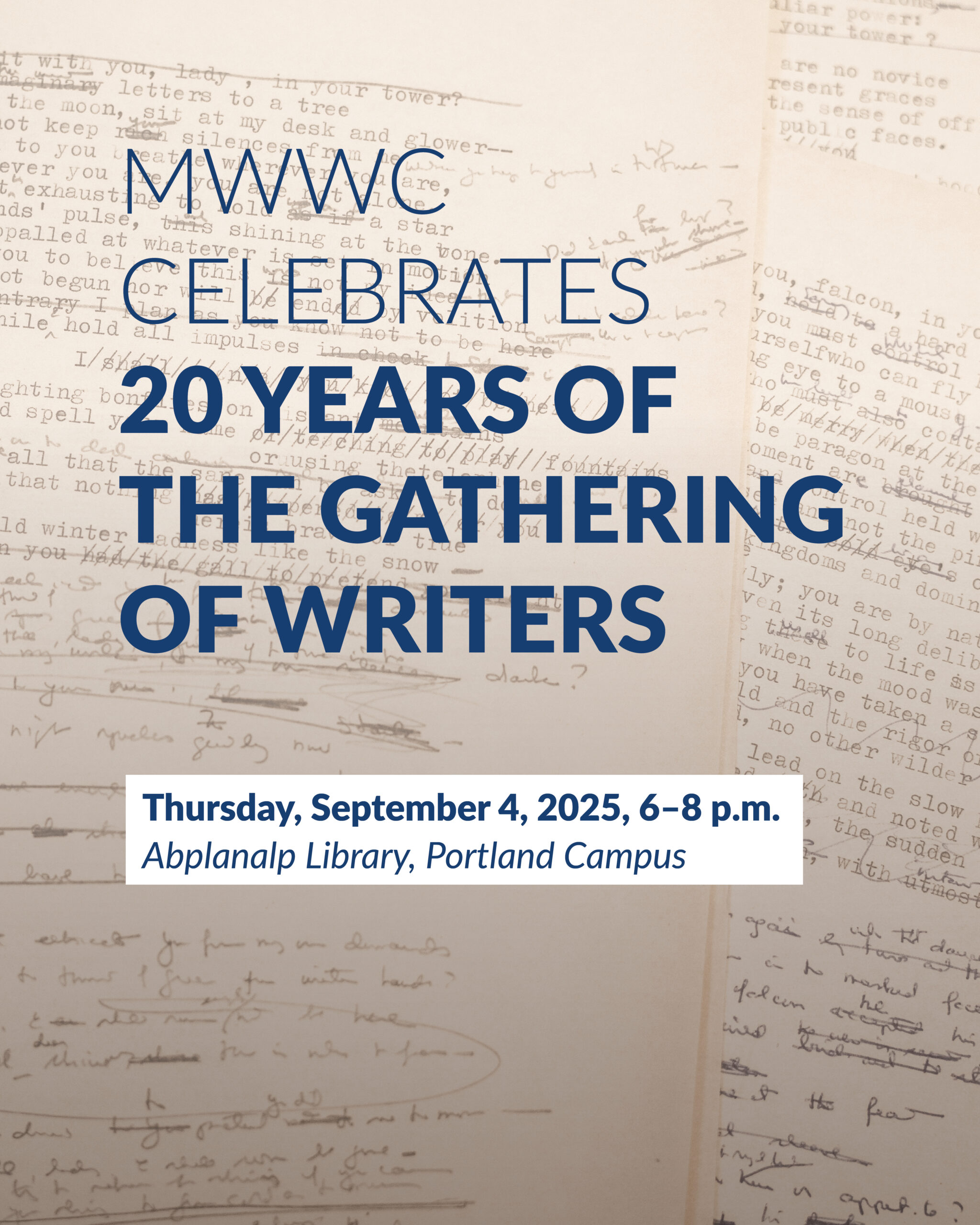 20 Years of The Gathering of Writers